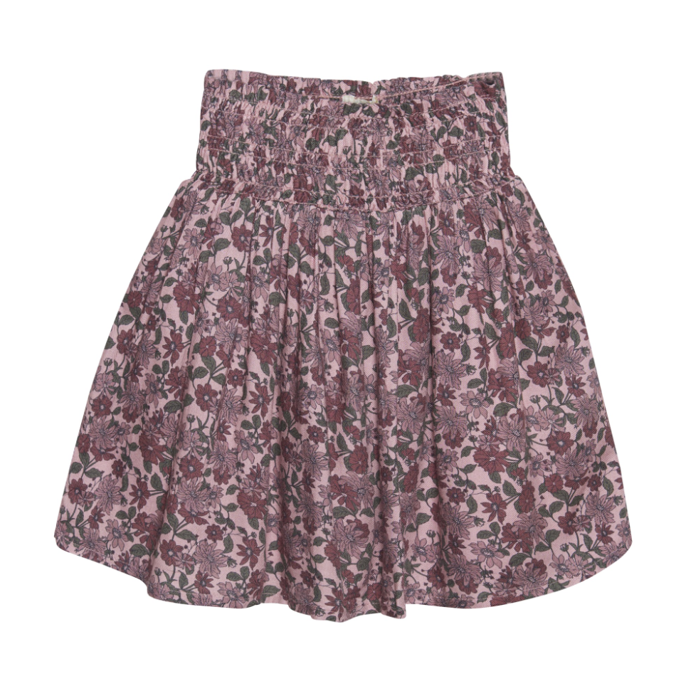 822342 plum floral skirt 