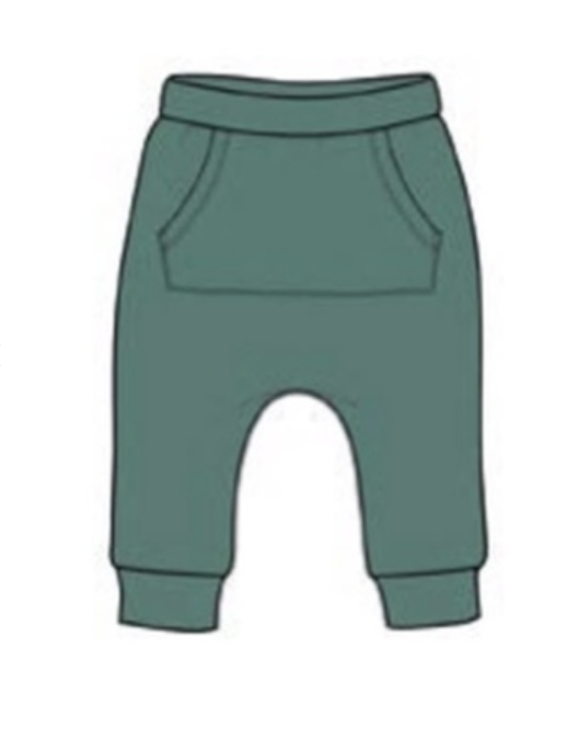Green Baggy pants