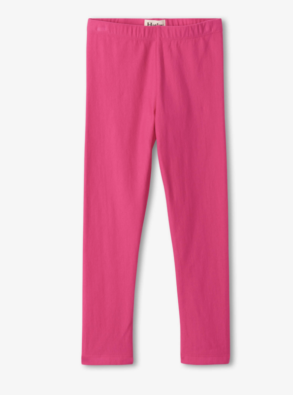 Magenta cozy baby leggings