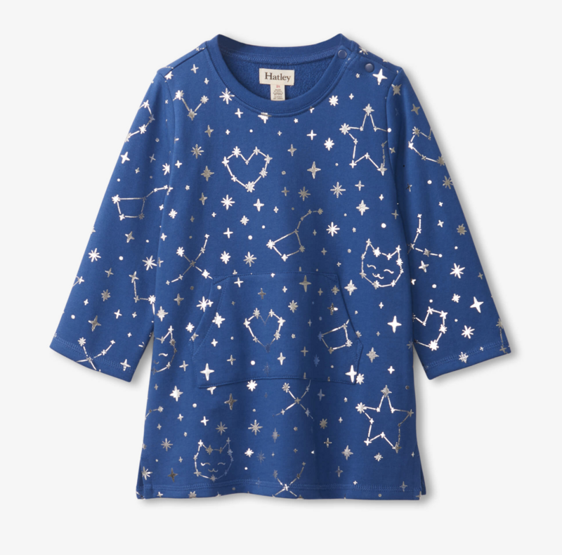 Constellation Terry Dress