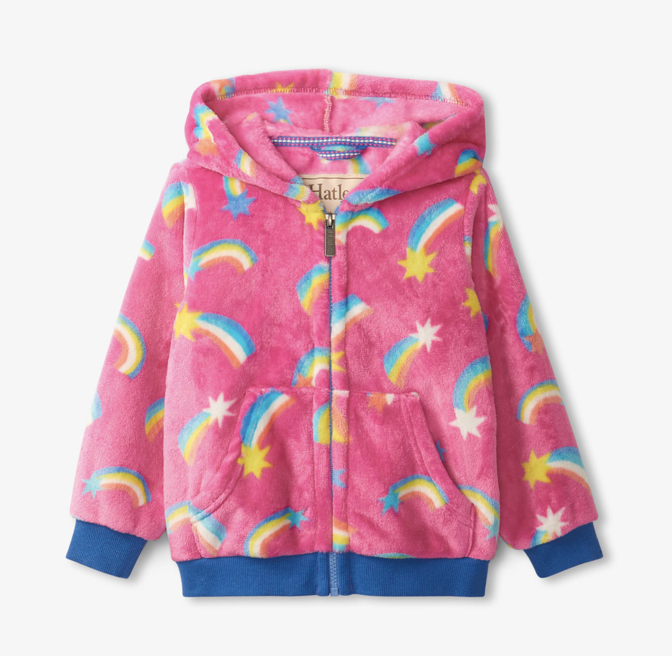 Shooting Stars Fleece hooded jacket