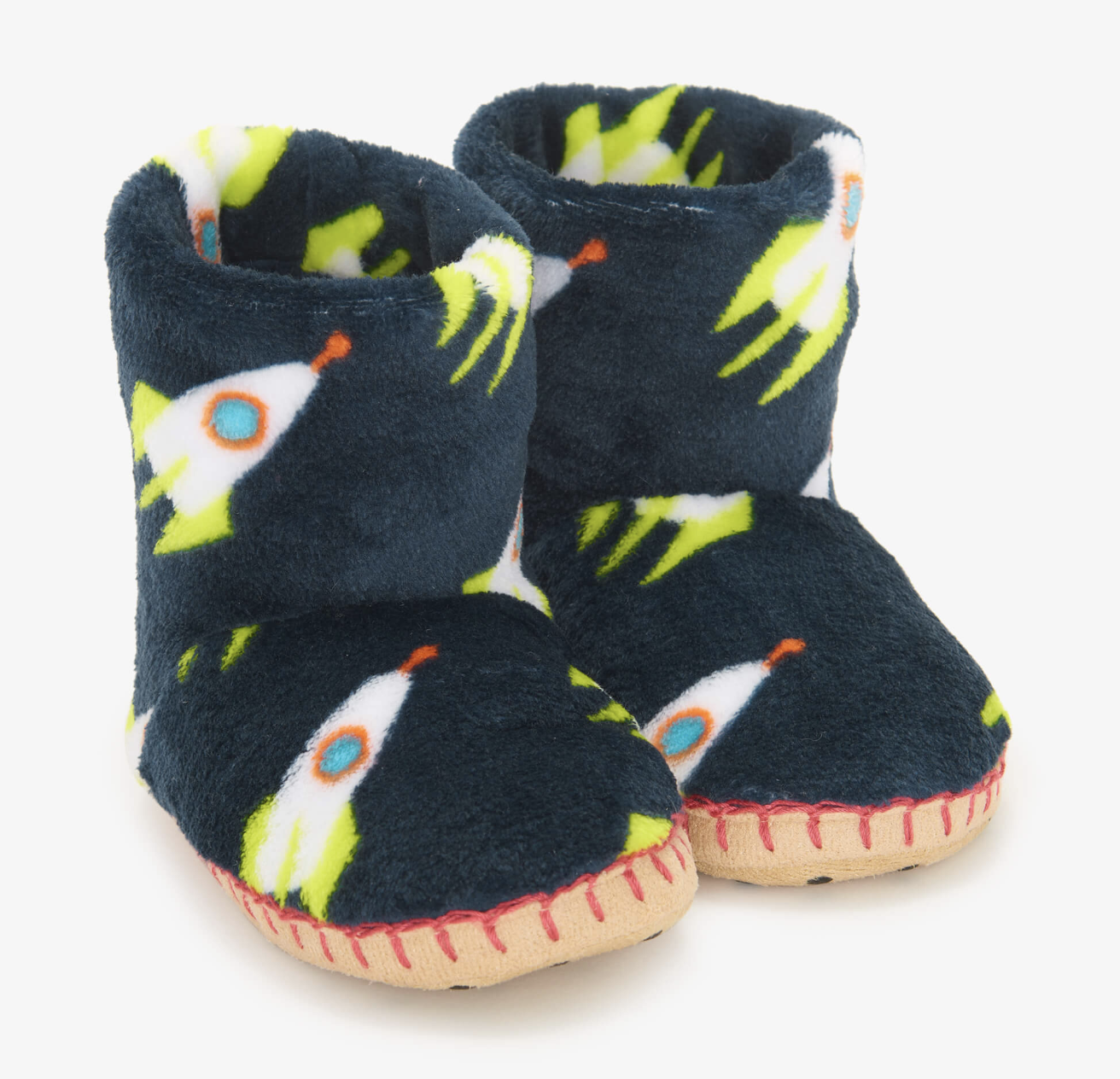 Rocket Man Fleece Slippers