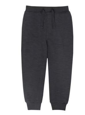 charcoal terry pant with cuff