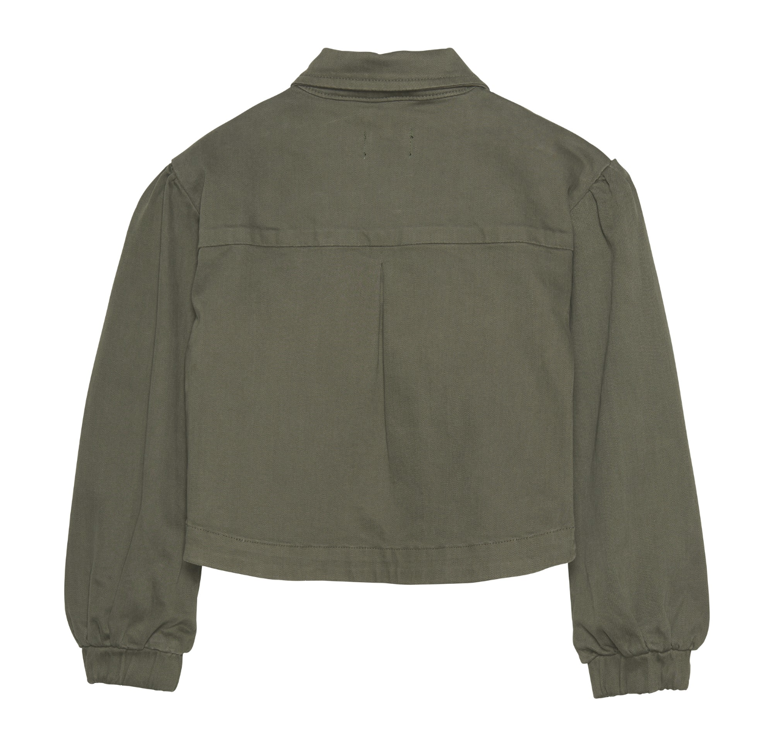 822353 olive jean jacket