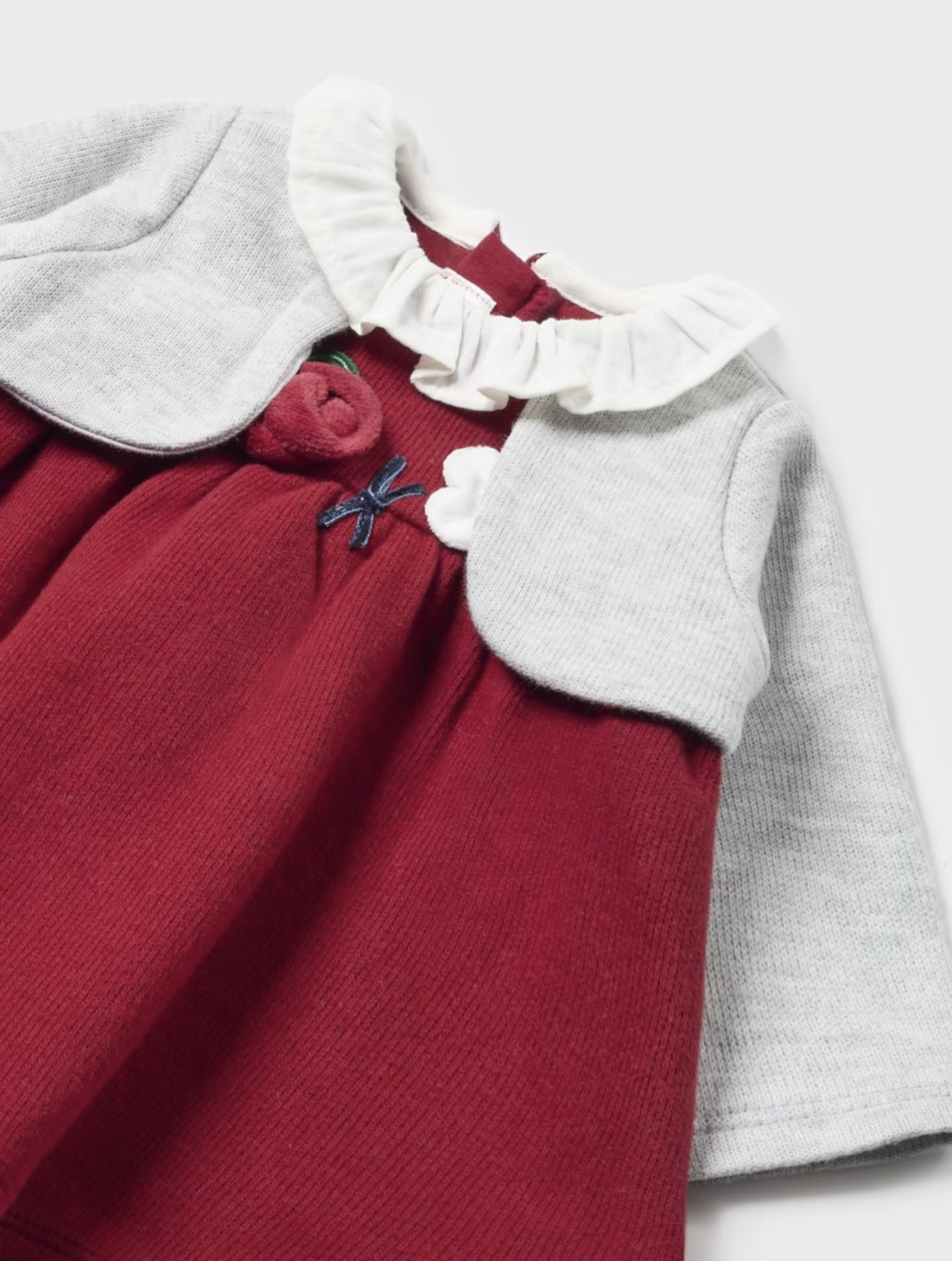 2843 dress w/cardigan