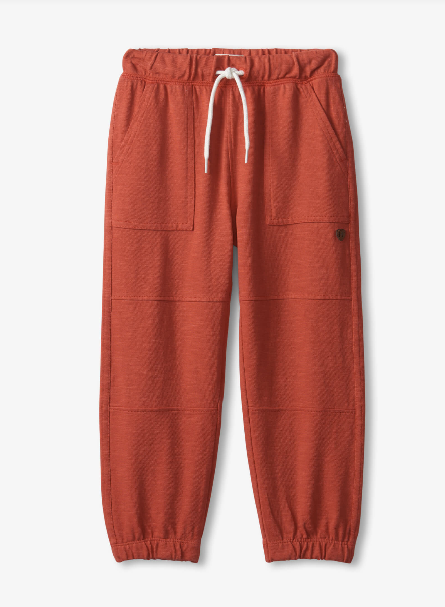 mountain red cozy pants