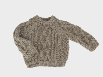 Fisherman Sweater Flax