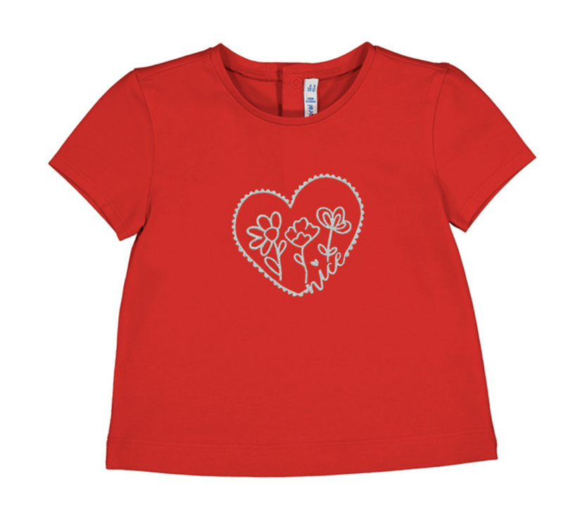 105 S/S Red Heart Tee