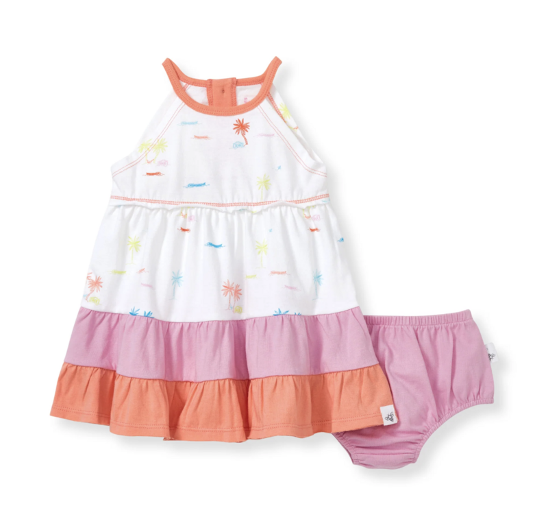 Beach Shack Dress &amp; diaper cover