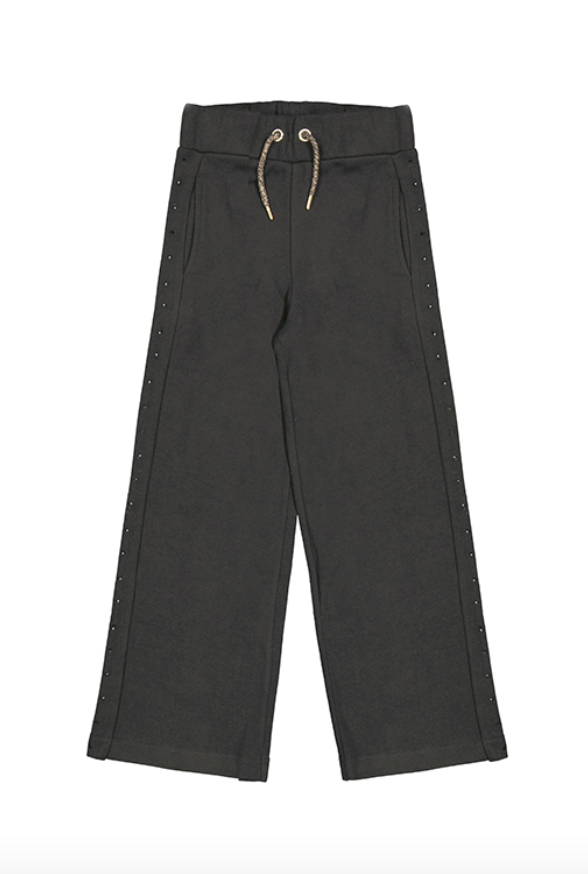 7503 black fleece trousers