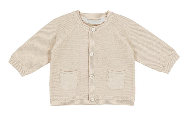 1380 Oatmeal Knit Cardigan
