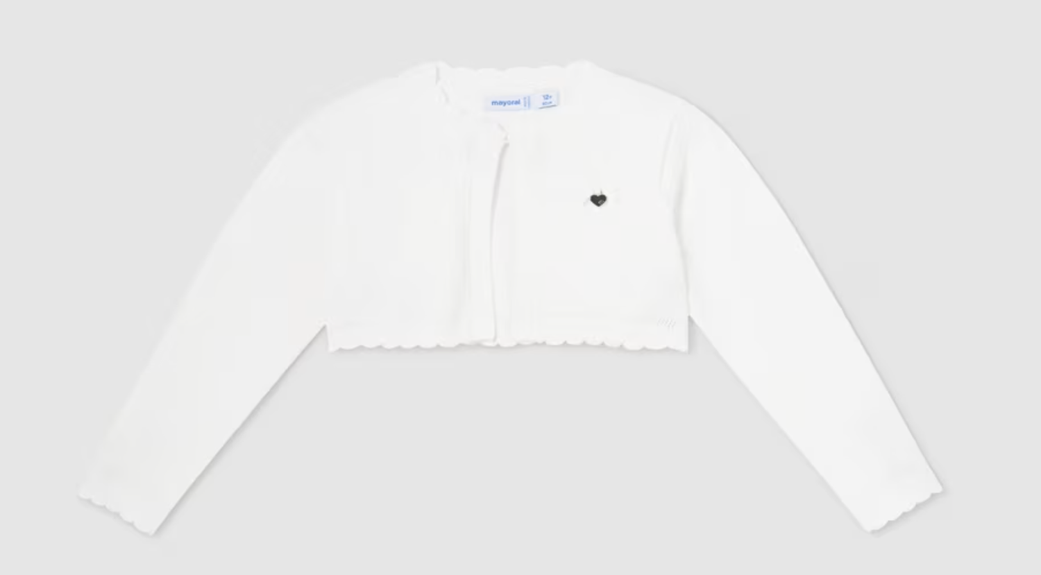 302 White Knit Cardigan