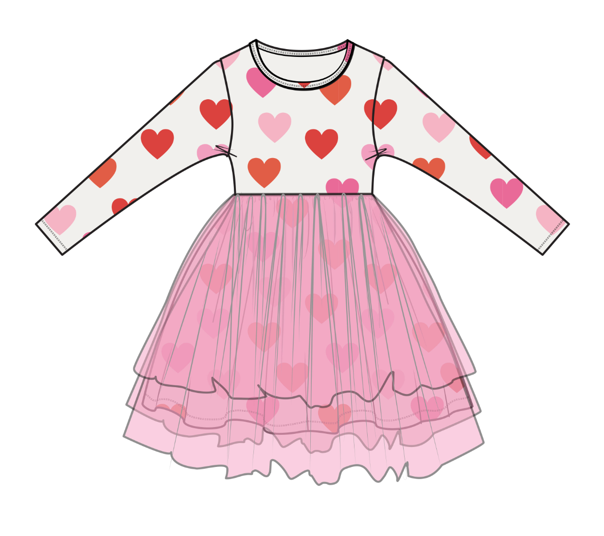 Angel Dear Twirly Tank Tulle Dress