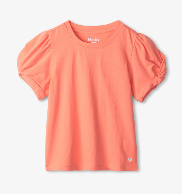 twisted sleeve tee