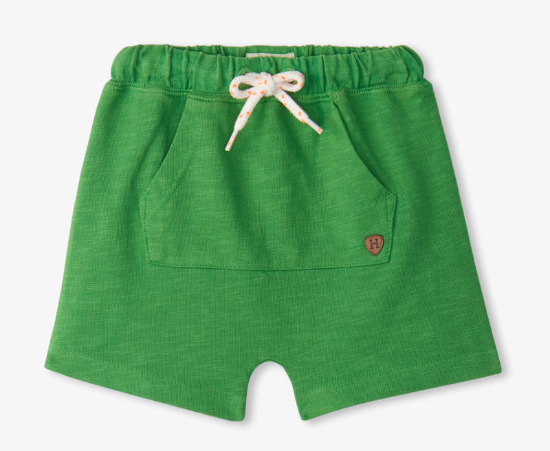 camp green kanga shorts