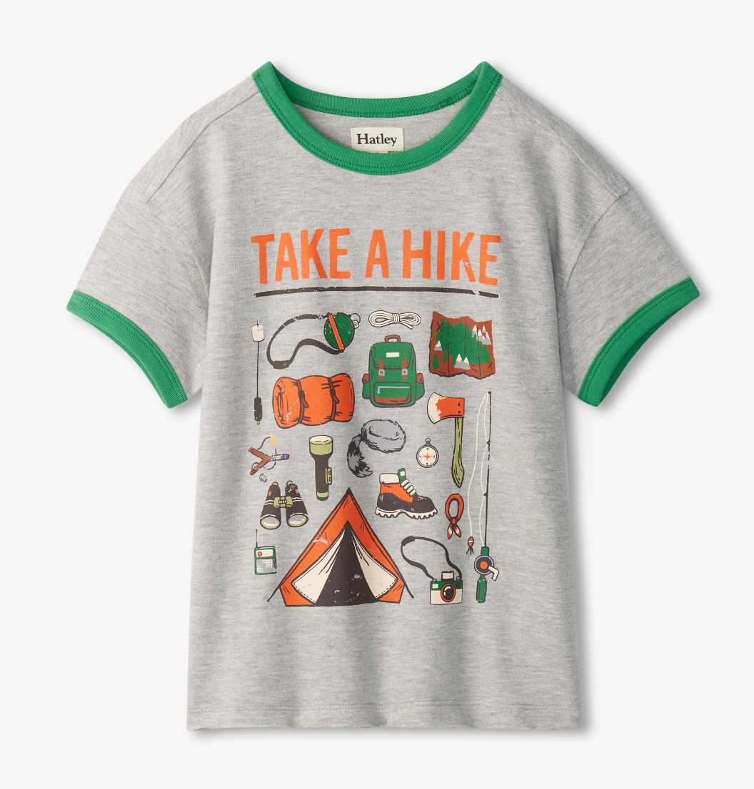Take a hike ringer tee