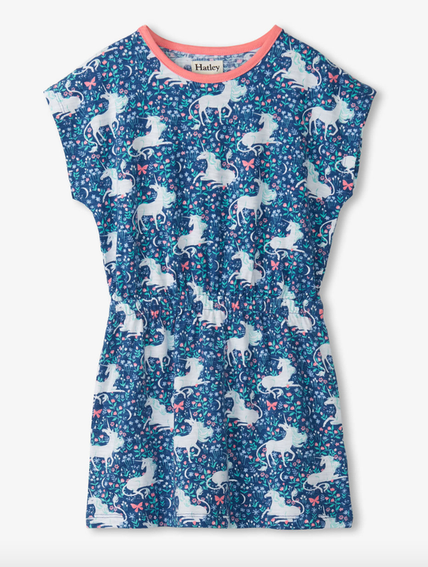 unicorn garden relaxed dress