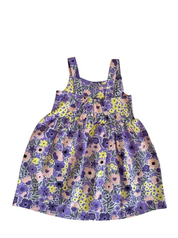 23971 purple flower dress