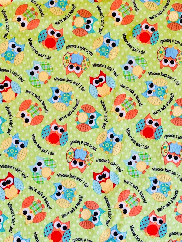 MROB Owls on Baby Blue