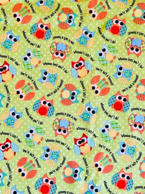 MROB Owls on Baby Blue