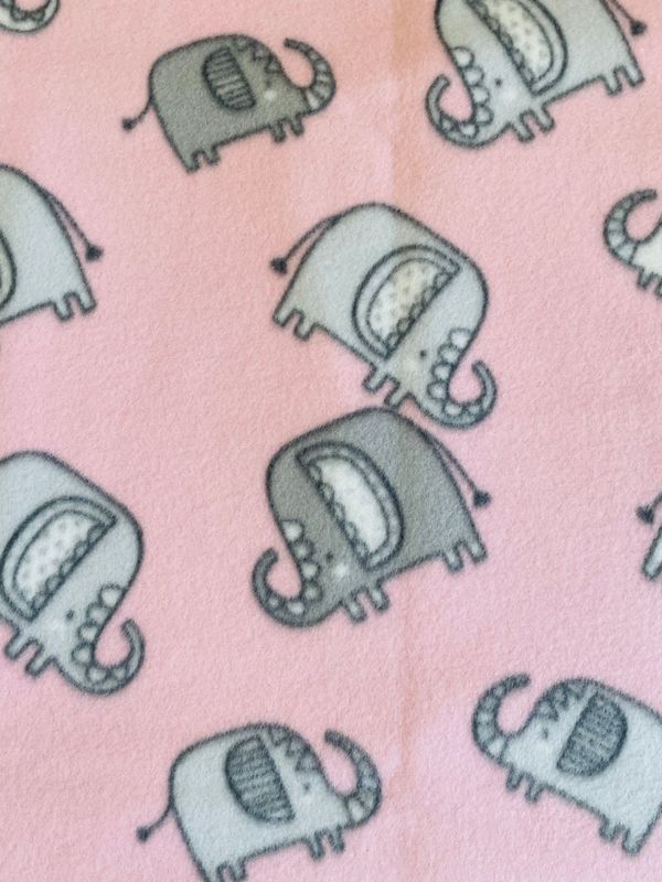 MROB Pink Elephants on Green