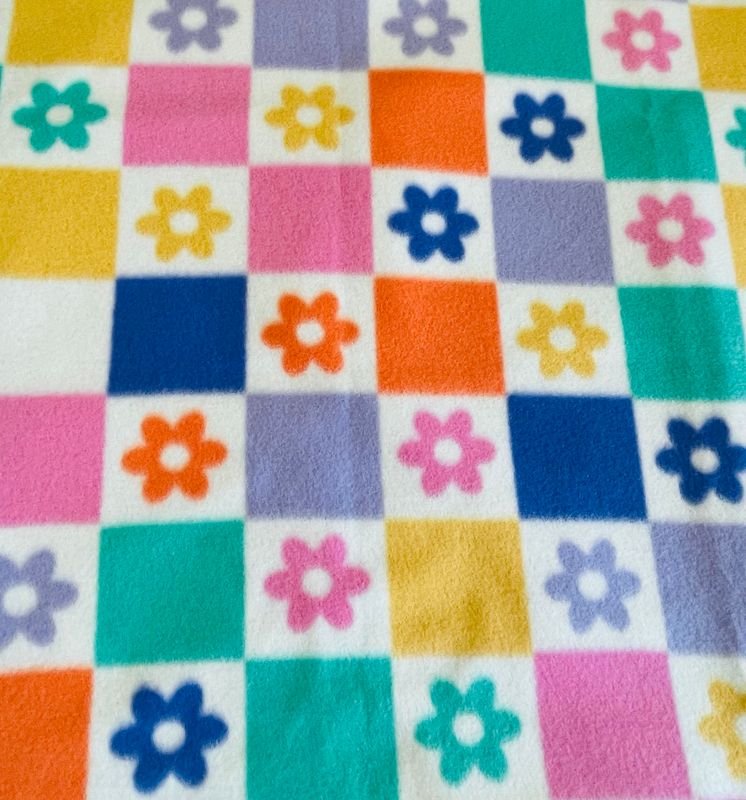 MROB purple on flowers and blocks
