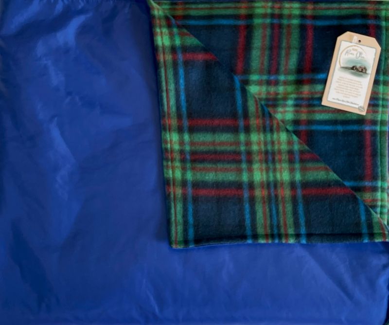 MROB Blue and Green Plaid on Royal Family Size