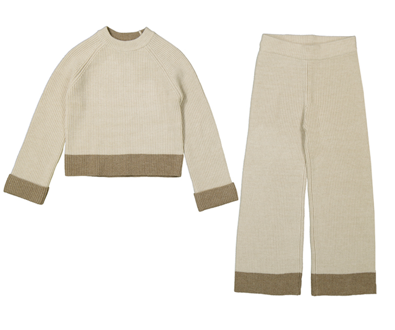 7554 Knit Pant Set