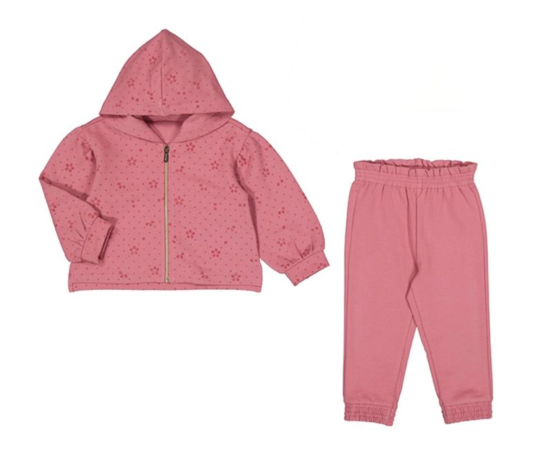 2825 2 pc tracksuit in blush