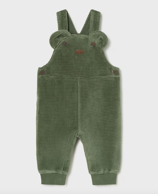 2630 green bear corduroy overall