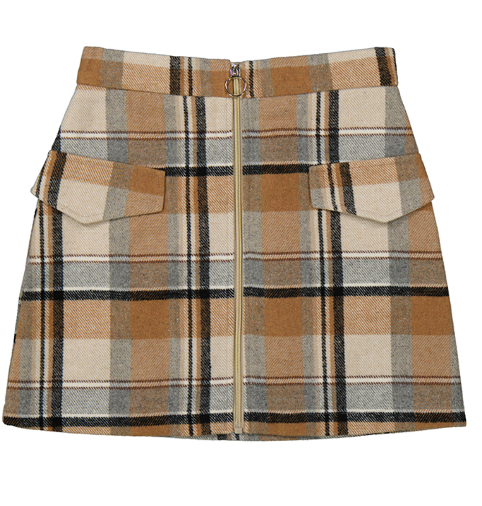 7973 Check Skirt