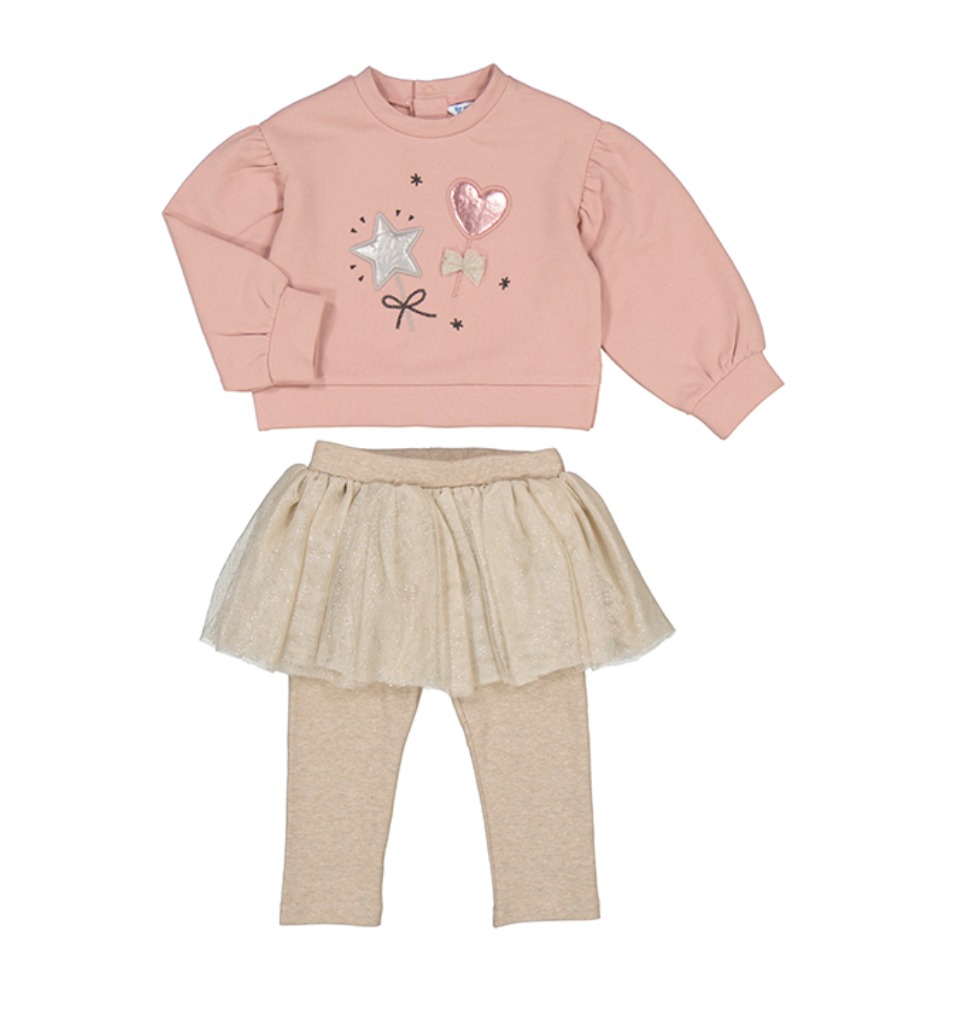 2712 pullover &amp; tutu legging set