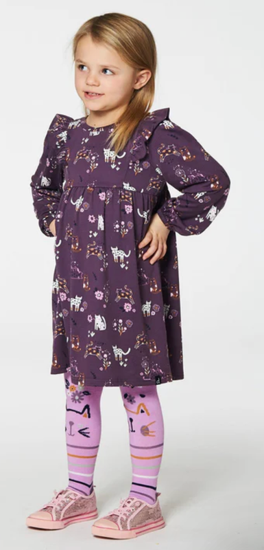 G20FT Lavender Herb Kitty Knit Tights