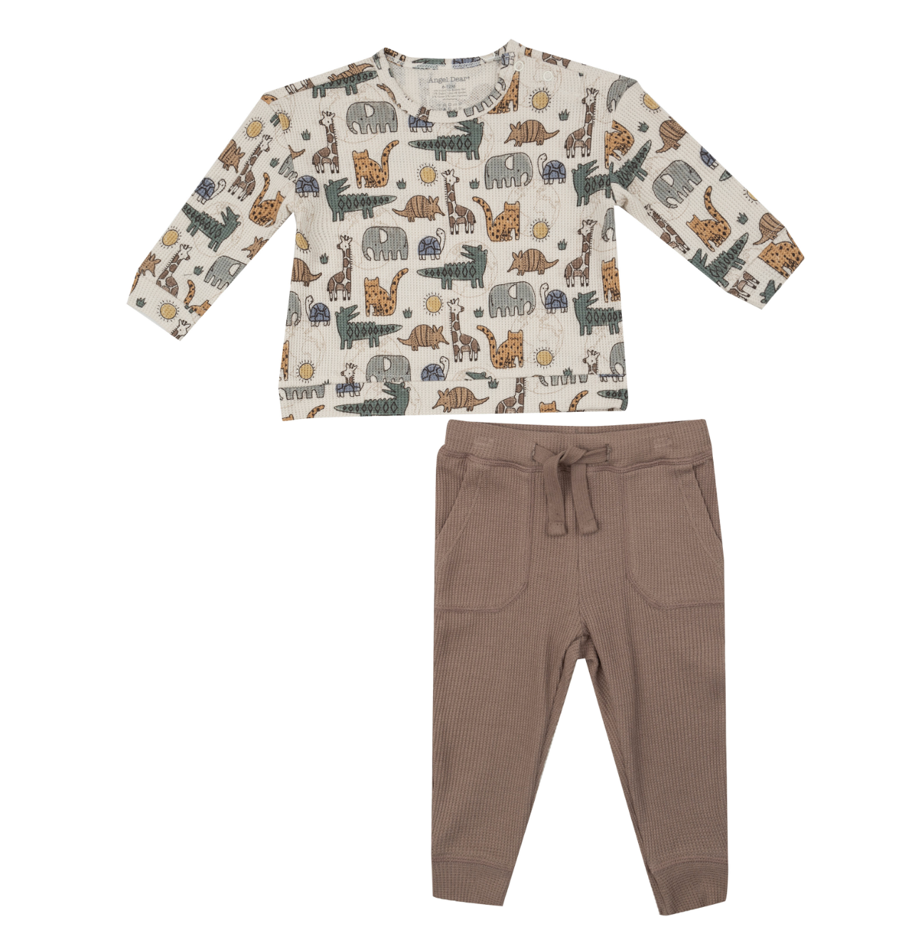 Safari sketchbook sweatshirt / jogger set