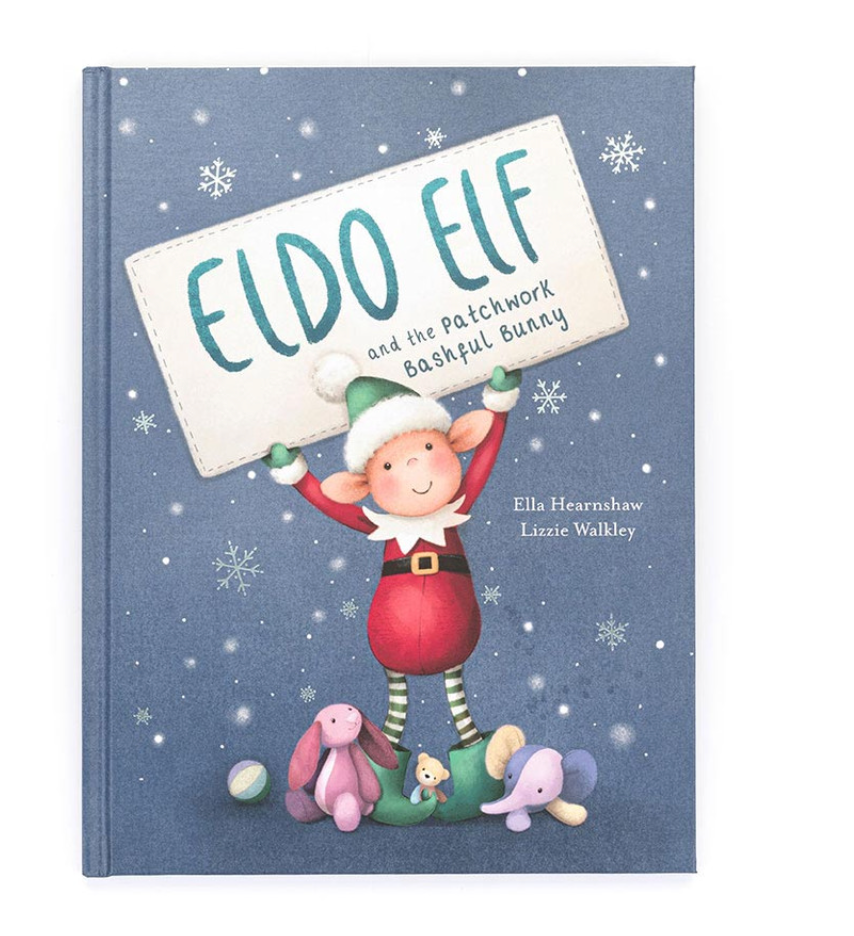 Eldo Elf and the patchwork bashful bunny
