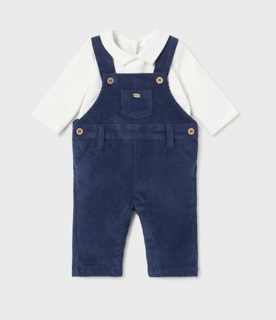 2632 Courduroy Dungarees &amp; L/S  Tee