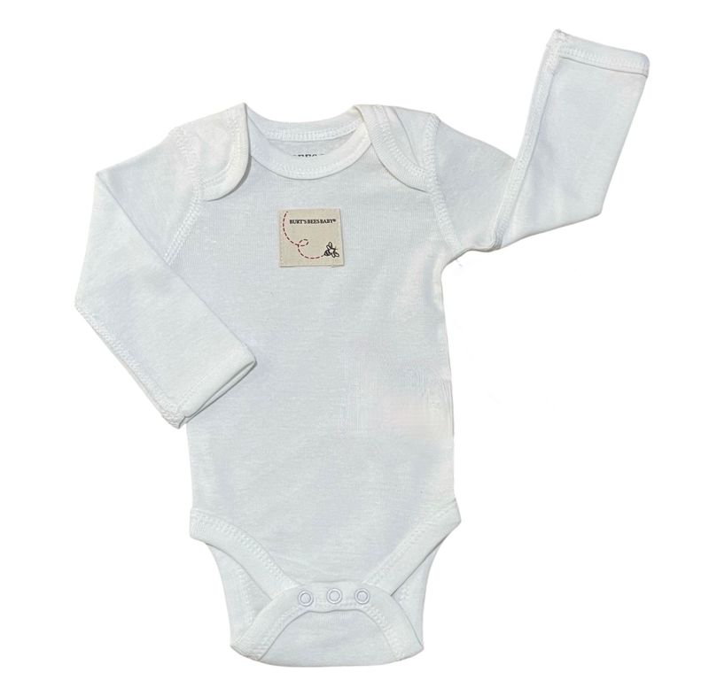 Burts Bees long sleeve bodysuit