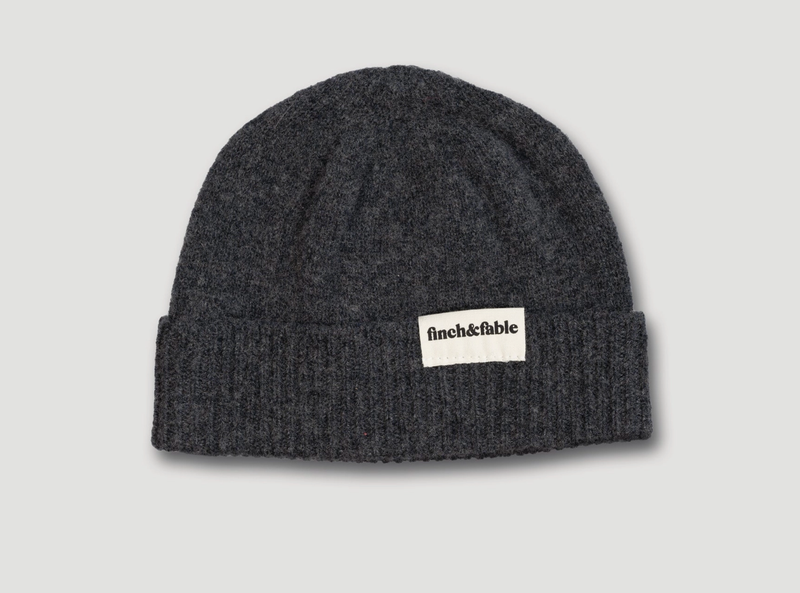 Wool fisherman&#39;s beanie