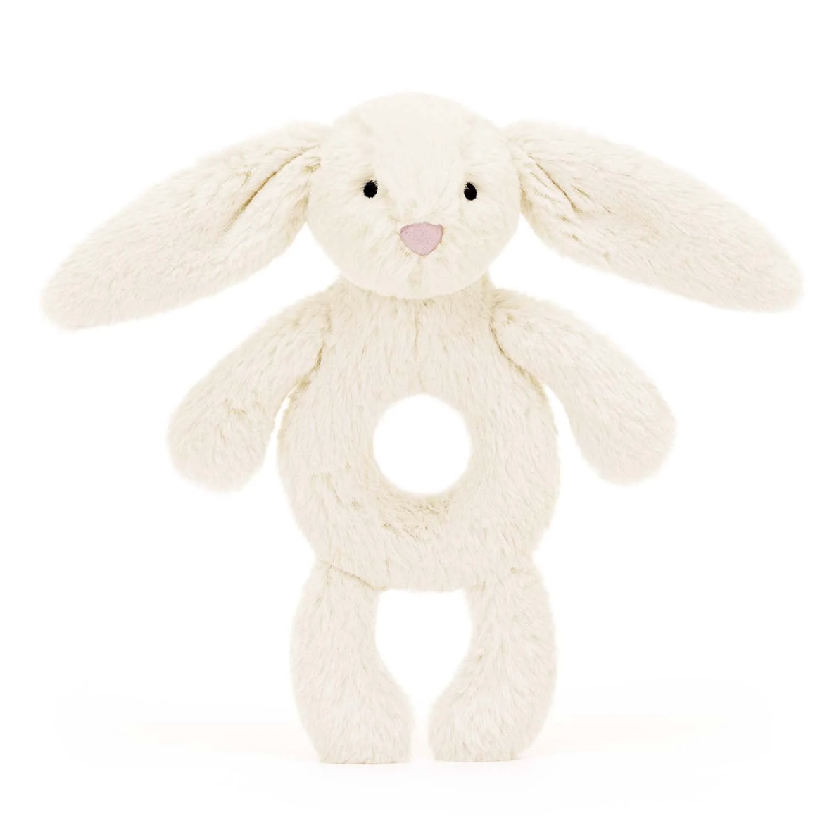 Bashful Cream Bunny Ring Rattle