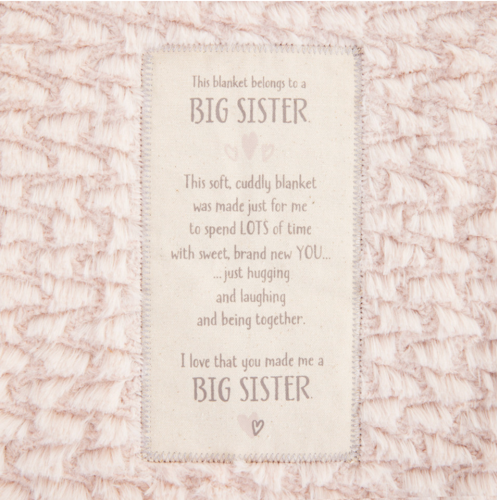 Big Sister and Me Cuddle Blanket