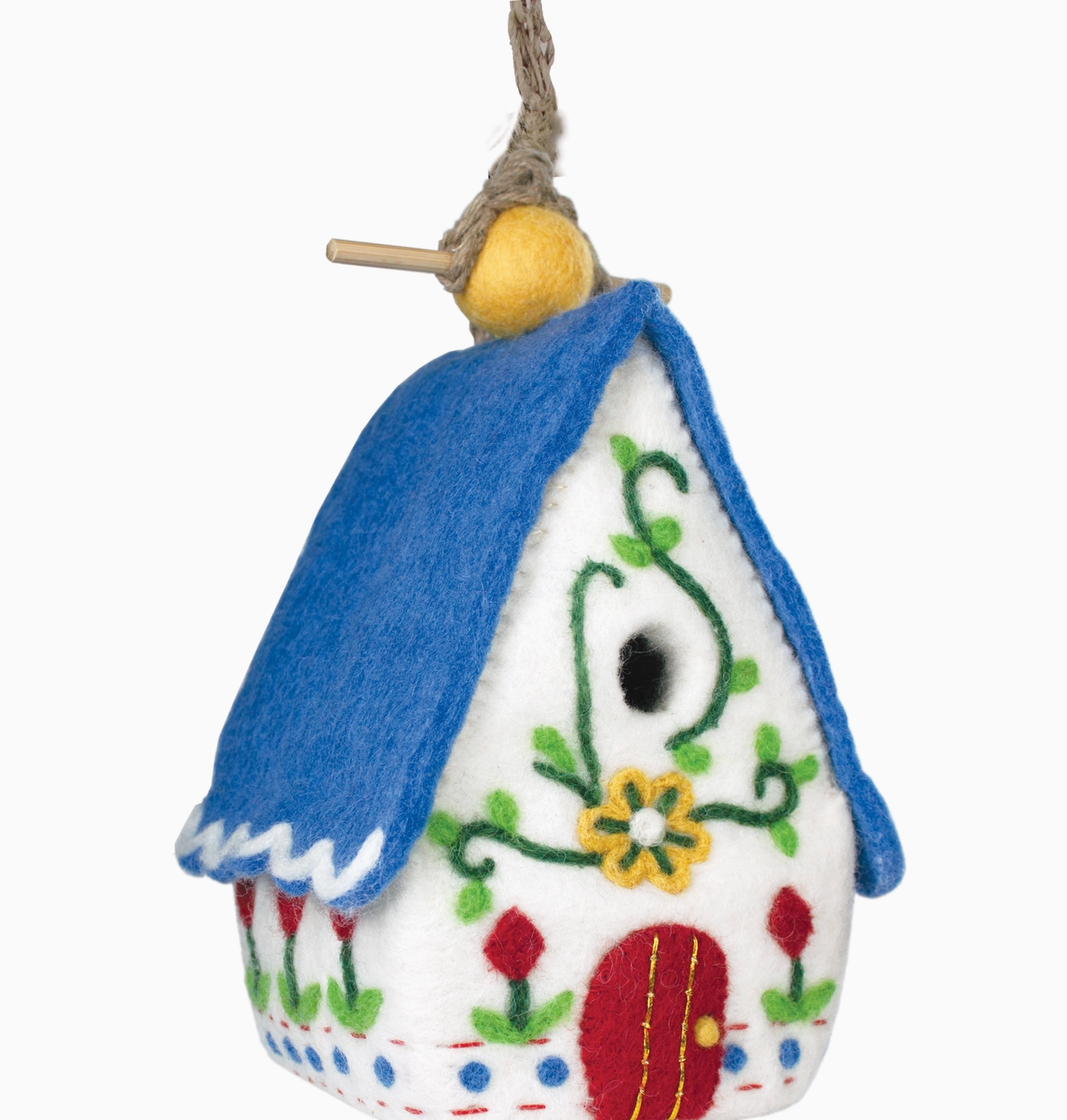 Felt Birdhouse