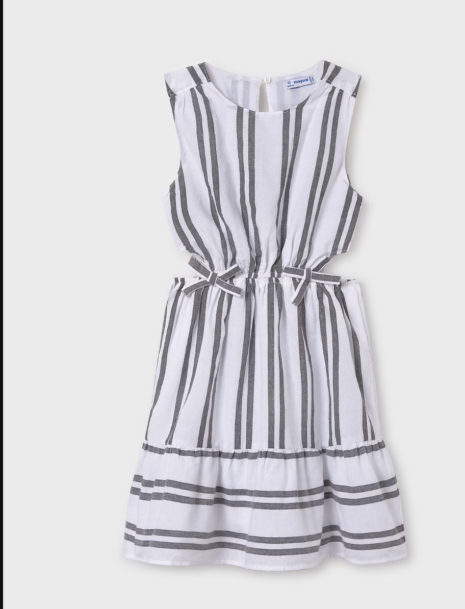 6982 Oceano Stripe Cut Out Dress