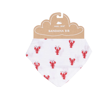 Lobster Muslin Bandana Bib