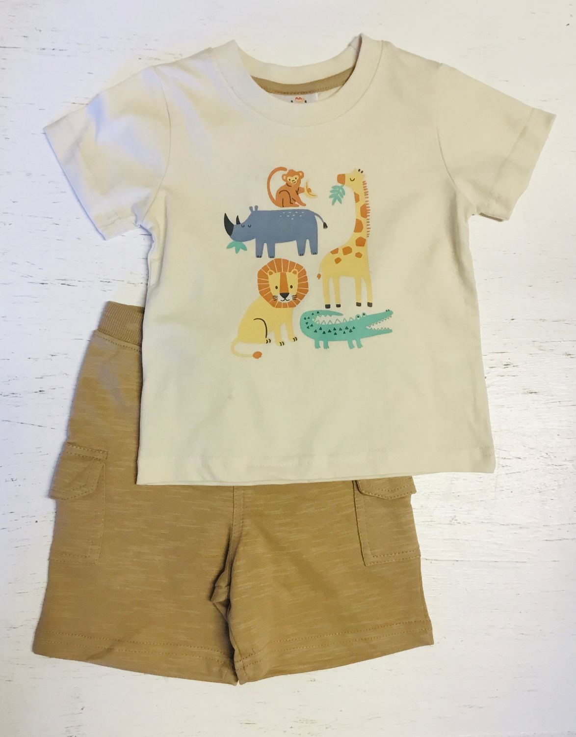 Safari Tee w/ short set