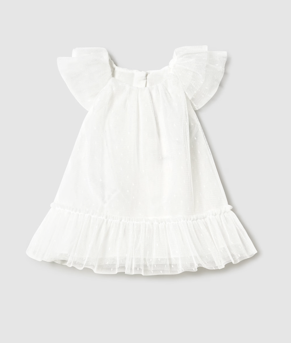 1850 Tulle Dress (20 Cream)