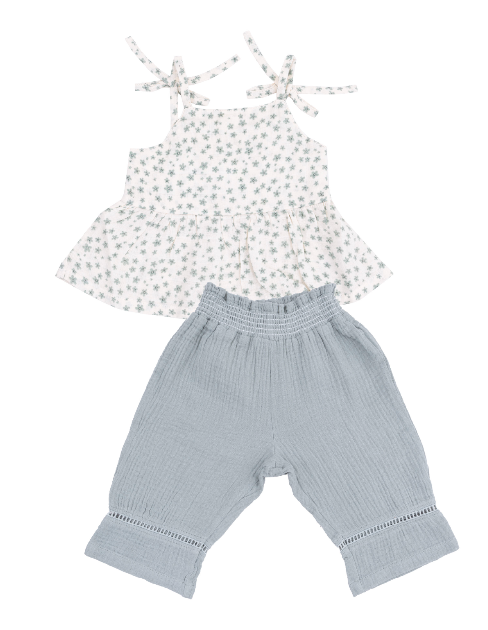 Peplum Tank Set 
