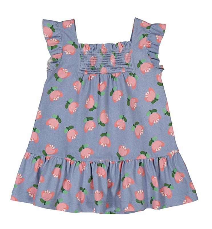 1928 printed dress 