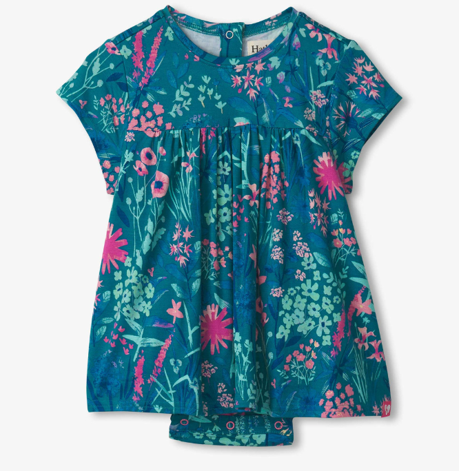 Wildflower One-Piece Babydoll Dress