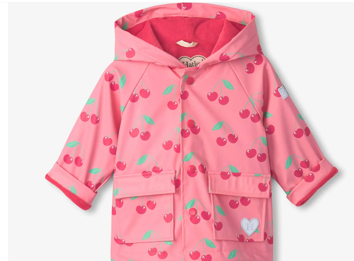 Hatley snap up rain coat