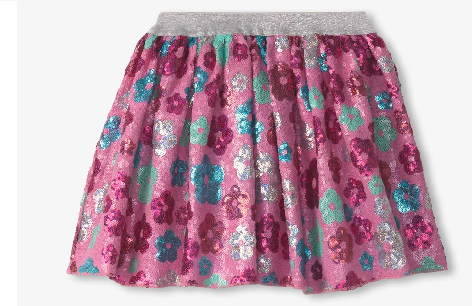 Daisy sequin tulle skirt